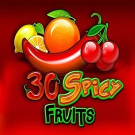 30 Spicy Fruits casino game by Amusnet Interactive – featured logo at AllySpin Casino