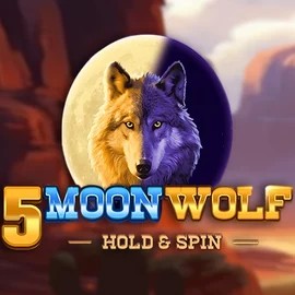5 Moon Wolf online game logo by Apparat Gaming on aly-spin.com