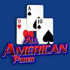 All American Poker slot visual from RTG (Reel Time Gaming) available on aly-spin.com