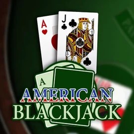 American Blackjack slot logo by Habanero at AllySpin Casino