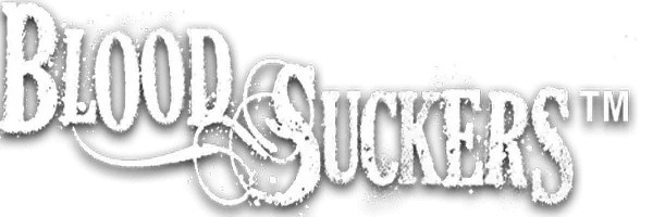 Official Slots logo: Blood Suckers by NetEnt at AllySpin Casino