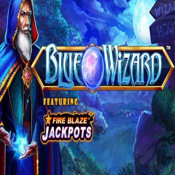 Blue Wizard Fire Blaze Jackpots – slot by Rarestone Gaming, featured at aly-spin.com