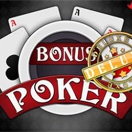 Bonus Poker Deluxe - 3 Hands slot logo by RTG (Reel Time Gaming) at AllySpin Casino