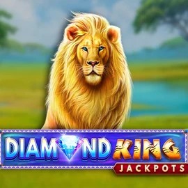 Try Diamond King Jackpots slot by SpinPlay Games on aly-spin.com – logo image