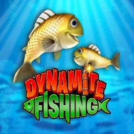 Dynamite Fishing logo by Inspired Gaming at AllySpin Casino