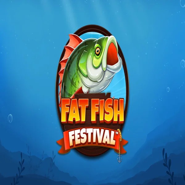 Fat Fish Festival logo by Wishbone Games at AllySpin Casino