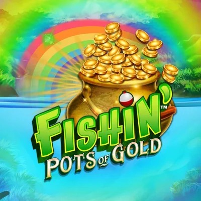 Fishin Pots Of Gold casino game by Gameburger Studios – featured logo at AllySpin Casino