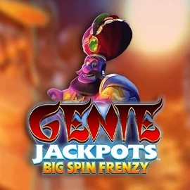 Genie Jackpots: Big Spin Frenzy slot visual from Blueprint Gaming available on aly-spin.com