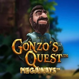 Gonzo's Quest Megaways logo by Red Tiger Gaming at AllySpin Casino