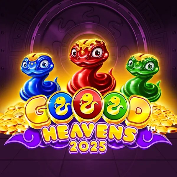 Goood Heavens slot visual from Rarestone Gaming available on aly-spin.com