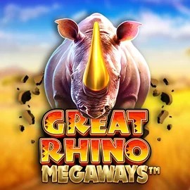 Great Rhino Megaways casino game by Pragmatic Play – featured logo at AllySpin Casino