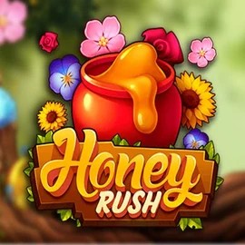 Honey Rush slot visual from Play'n GO available on aly-spin.com