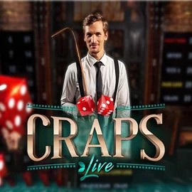 Live Craps slot visual from Evolution available on aly-spin.com