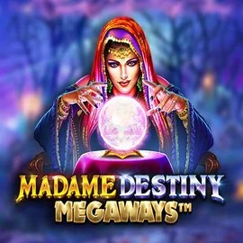 Madame Destiny Megaways logo by Pragmatic Play at AllySpin Casino