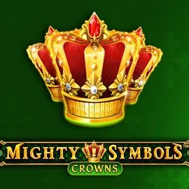 Mighty Symbols Crowns slot icon by Wazdan, available at AllySpin Casino