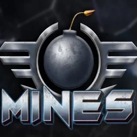 Mines game by Turbo Games – logo hosted on AllySpin Casino