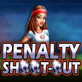 Penalty Shoot-out slot logo by Evoplay at AllySpin Casino