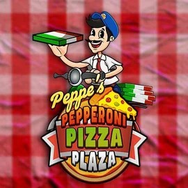 Slots logo of Peppe’s Pepperoni Pizza Plaza from Pragmatic Play at AllySpin Casino