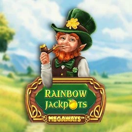 Official Jackpots logo: Rainbow Jackpots Megaways by Red Tiger Gaming at AllySpin Casino