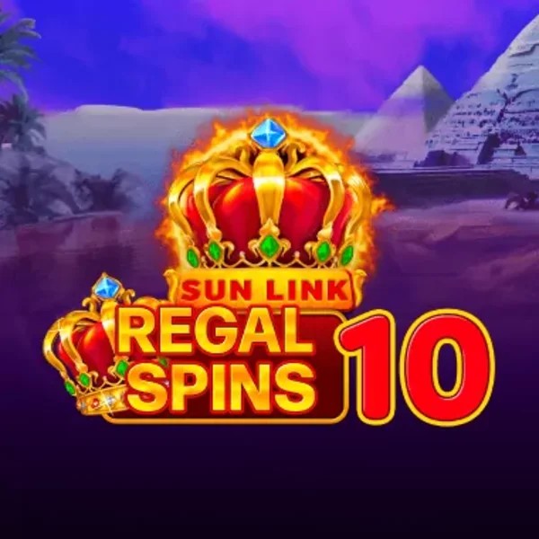 Regal Spins 10 logo – Slots by PatePlay at AllySpin Casino
