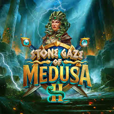 Official Slots logo: Stone Gaze of Medusa 2 by Stakelogic at AllySpin Casino
