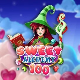 Official Slots logo: Sweet Alchemy 100 by Play'n GO at AllySpin Casino
