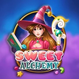 Sweet Alchemy slot visual from Play'n GO available on aly-spin.com