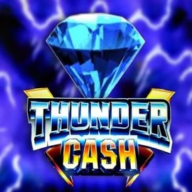 Thunder Cash slot logo by Novomatic at AllySpin Casino