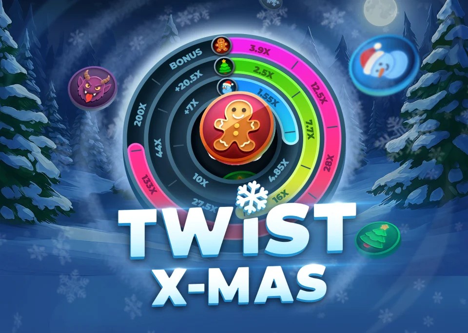 Play the Twist X-mas slot by InOut on AllySpin Casino