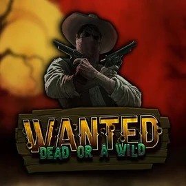 Wanted Dead or a Wild logo by Hacksaw Gaming AllySpin Casino